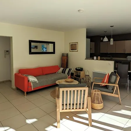 T3 76m² Avec Terrasse, Balcon, A 100m De La D'eyrac, Parking Et Wifi - Fr-1-420-154 Lejlighed Arcachon