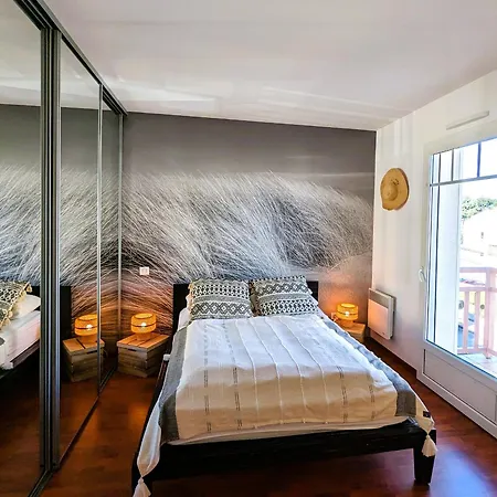 T3 76m² Avec Terrasse, Balcon, A 100m De La D'eyrac, Parking Et Wifi - Fr-1-420-154 * Аркашон