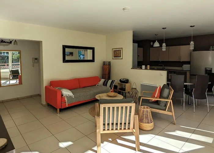 T3 76m² Avec Terrasse, Balcon, A 100m De La D'eyrac, Parking Et Wifi - Fr-1-420-154 Lejlighed Arcachon