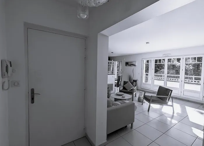 T3 76m² Avec Terrasse, Balcon, A 100m De La D'eyrac, Parking Et Wifi - Fr-1-420-154 Arcachon